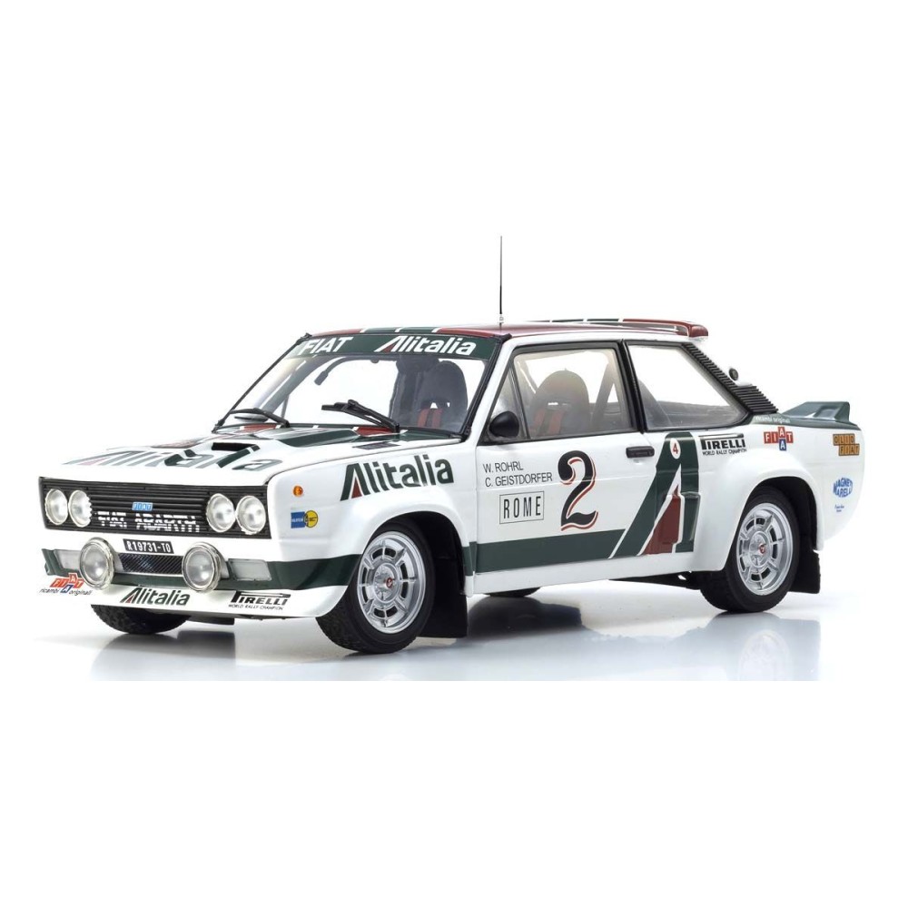 FIAT 131 ABARTH - 1978 - ROEHRL/GEISTDOERFER - RALLY MONTE CARLO #2 (08376G) FIAT 131 ABARTH - 1978 - ROEHRL/GEISTDOERFER - RALLY MONTE CARLO #2 (08376G)