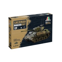 1:56 Американски танк M4A3E8 Sherman Fury