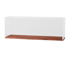 Витрина от метакрилат за модела на кану "Индианското момиче": 12.87'' (327mm) x 3.11'' (79mm) x 4.21'' (107mm)