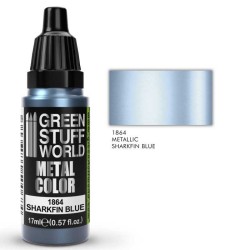 Акрилна метална боя - SHARKFIN BLUE 17ml