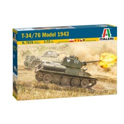 1:72 Съветски танк T-34/76 Модел 43