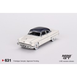 Lincoln Capri Arctic White/Atlantic Blue 1954 (LHD)