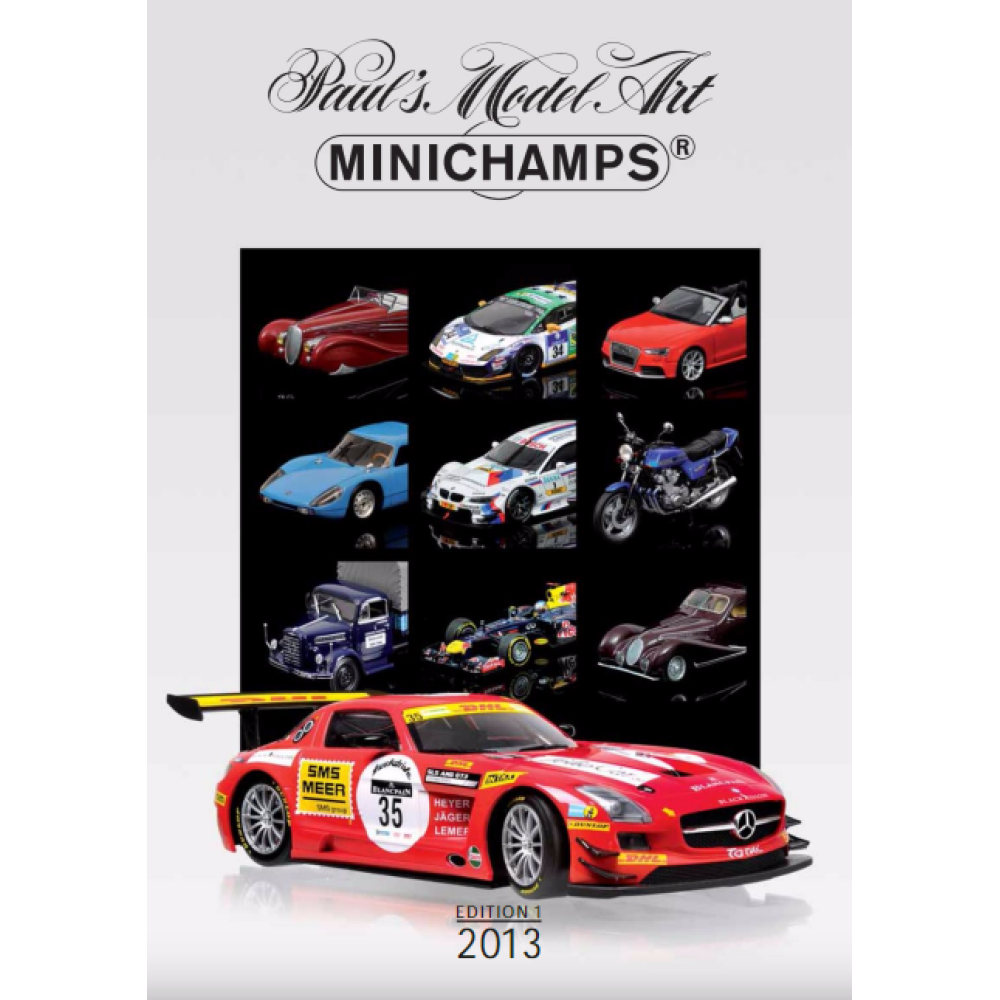 Каталог Minichamps - 2013 - Издание 1 (PMA CATALOGUE - 2013 - EDITION 1)