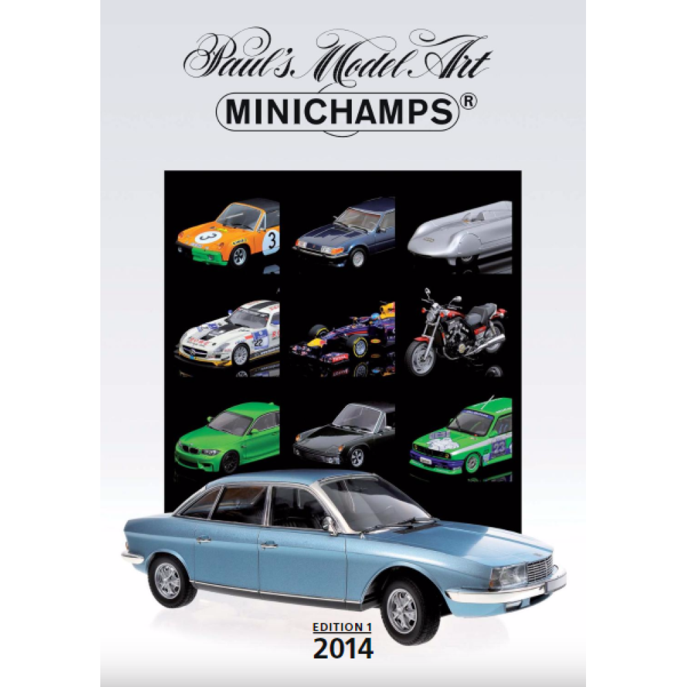 Каталог Minichamps - 2014 - Издание 1 (PMA CATALOGUE - 2014 - EDITION 1)