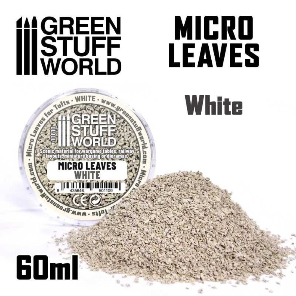 Микро листа - бял микс (15gr)