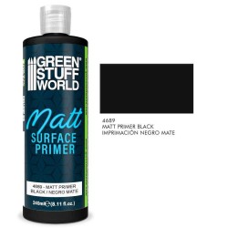 Matt Surface Primer 240ml - Black - матов черен грунд, поглъщащ светлината