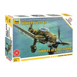 1:72 Германски бомбардировач Ju-87B2 Stuka - сглобка без лепило