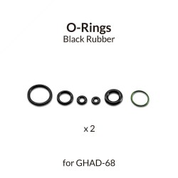 Комплект черни О-пръстени за аерографи Gaahleri ​​GHAD-68
