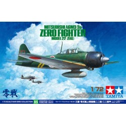 1:72 Японски изтребител Mitsubishi A6M3/3a Zero Fighter Model 22 (Zeke)