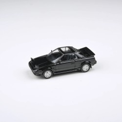 Toyota MR2 MKI 1985, black with pop up lights