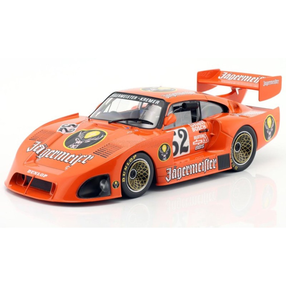 Kremer Porsche 935 K4 #52 Jägermeister 2nd Zolder DRM 1981 Bob Wollek Kremer Porsche 935 K4 #52 Jägermeister 2nd Zolder DRM 1981 Bob Wollek