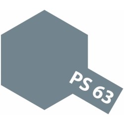 PS-63 Bright Gun Metal - Spray for Polycarbonate Models (100 ml)