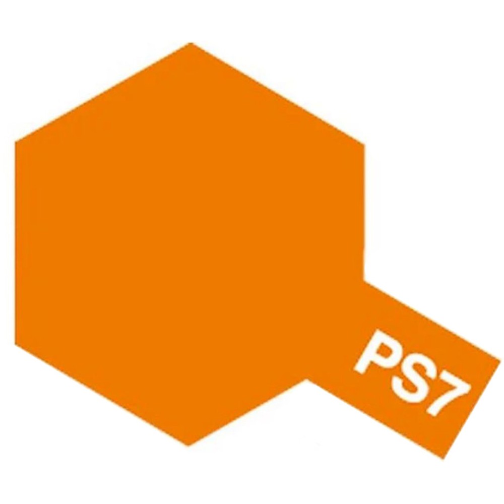 PS-7 Orange - Spray for Polycarbonate Models (100 ml) PS-7 Orange - Spray for Polycarbonate Models (100 ml)