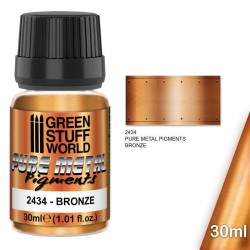 Pure Metal Pigments BRONZE (30ml) - Метален пигмент