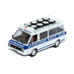 RAF 2203, Latvia Rally service, Assistance with roof rack And wheels
