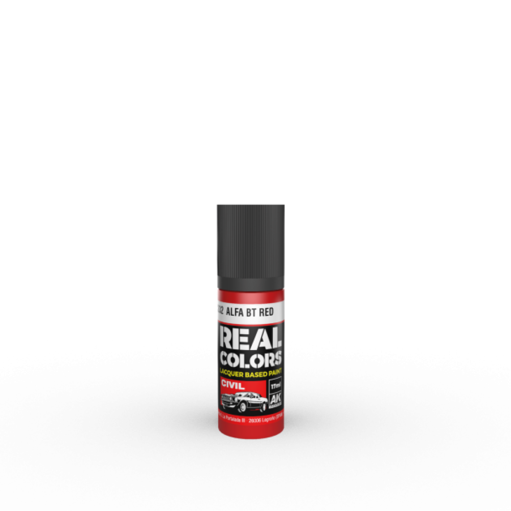 RC832 Alfa BT Red (17 ml) - Лакова боя RC832 Alfa BT Red (17 ml) - Лакова боя
