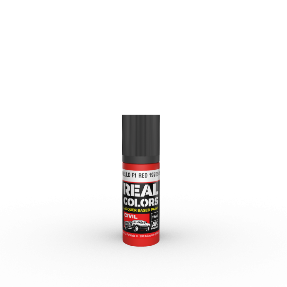 RC833 Maranello F1 Red 1970s-1980s (17 ml) - Лакова боя RC833 Maranello F1 Red 1970s-1980s (17 ml) - Лакова боя