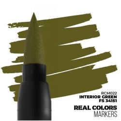 RCM022 INTERIOR GREEN FS 34151 - Маркер с акрилна боя