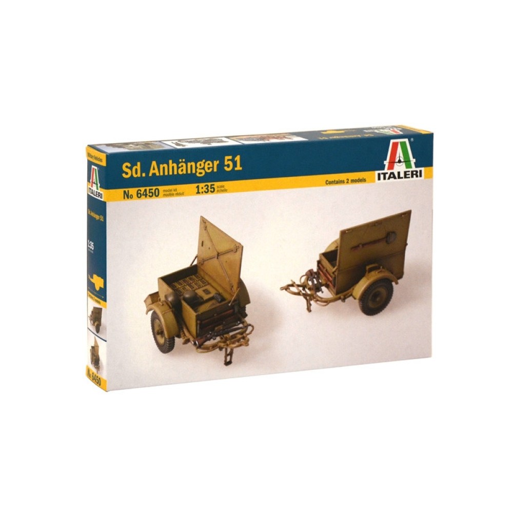 1:35 Германско ремарке тип SD. ANHANGER 51 1:35 Германско ремарке тип SD. ANHANGER 51