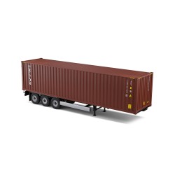 Remorque Porte Container Red 2021