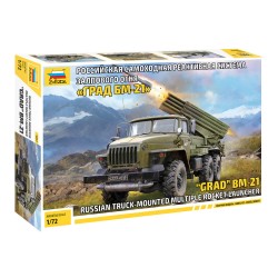 1:72 Руска самоходна реактивна система за залпов огън "Град БМ-21" (Grad BM-21)