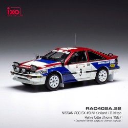 Nissan 200 SX - No.9 - Rallye Cote d Ivoire - H.Kirkland/R.NIxon - 1987