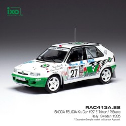 Skoda Felicia Kit Car - No.27 - Rallye WM - Rally Schweden - E.Triner/P.Stanc - 1995