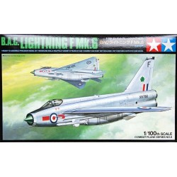 1:100 Британски изтребител-прехващач Б.А.К. Светкавица Ф Мк.6 (B.A.C. Lightning F.Mk.6)