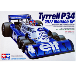 1:20 Състезателен болид Tyrrell P34 1977 Monaco GP