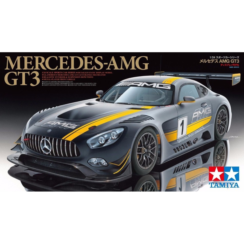 1:24 Автомобил Mercedes-AMG GT3 1:24 Автомобил Mercedes-AMG GT3