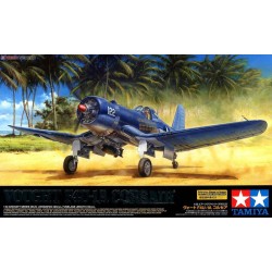 1:32 Американски изтребител Ф4У-1А Корсар (F4U-1A Corsair) - 1 фигура