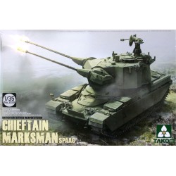 1:35 Британска система за противовъздушна отбрана Chieftain Marksman SPAAG (British Air-defense Weapon System Chieftain Marksman SPAAG)