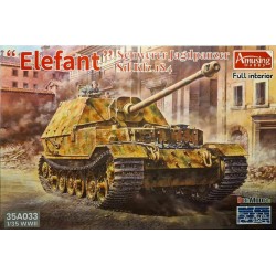 1:35 Германско самоходно противотанково оръдие SdKfz.184 Schwerer Jagdpanzer ELEFANT с интериор
