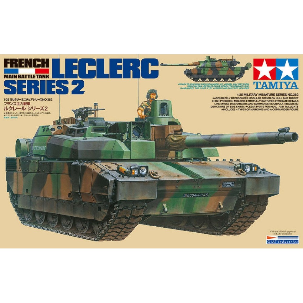 1:35 Френски танк Leclerc серия 2 - 1 фигура 1:35 Френски танк Leclerc серия 2 - 1 фигура