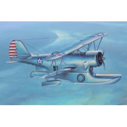 1:48 Американски едномоторен биплан-амфибия Груман J-2Ф "ПАТИЦА" (Grumman J2F-5 DUCK)