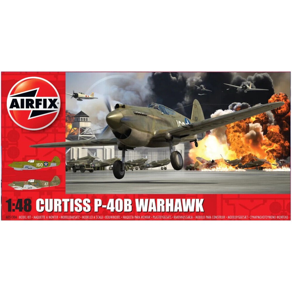 1:48 Американски изтребител Къртис П-40Б Уорхок (Curtiss P-40B Warhawk) 1:48 Американски изтребител Къртис П-40Б Уорхок (Curtiss P-40B Warhawk)