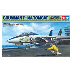 1:48 Американски палубен изтребител Груман Grumman F-14A Tomcat (късен модел) С отсек от палуба