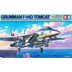 1:48 Американски палубен изтребител Груман Ф-14Д (Grumman F-14D Tomcat) - 2 фигури
