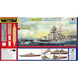 1:700 Германски боен кораб Bismarck от най-висок клас