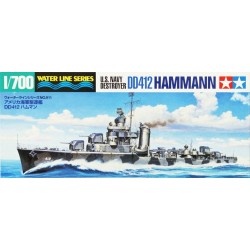 1:700 Разрушител на ВМС на САЩ Хаман ДД-412 (Hammann DD-412)