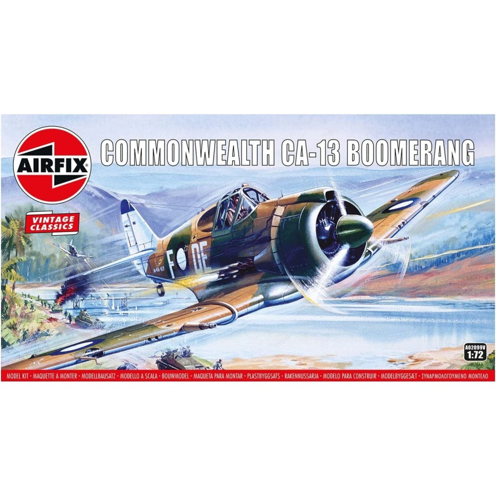 1:72 Австралийски изтребител КА-13 Бумеранг (CA-13 Boomerang) 1:72 Австралийски изтребител КА-13 Бумеранг (CA-13 Boomerang)