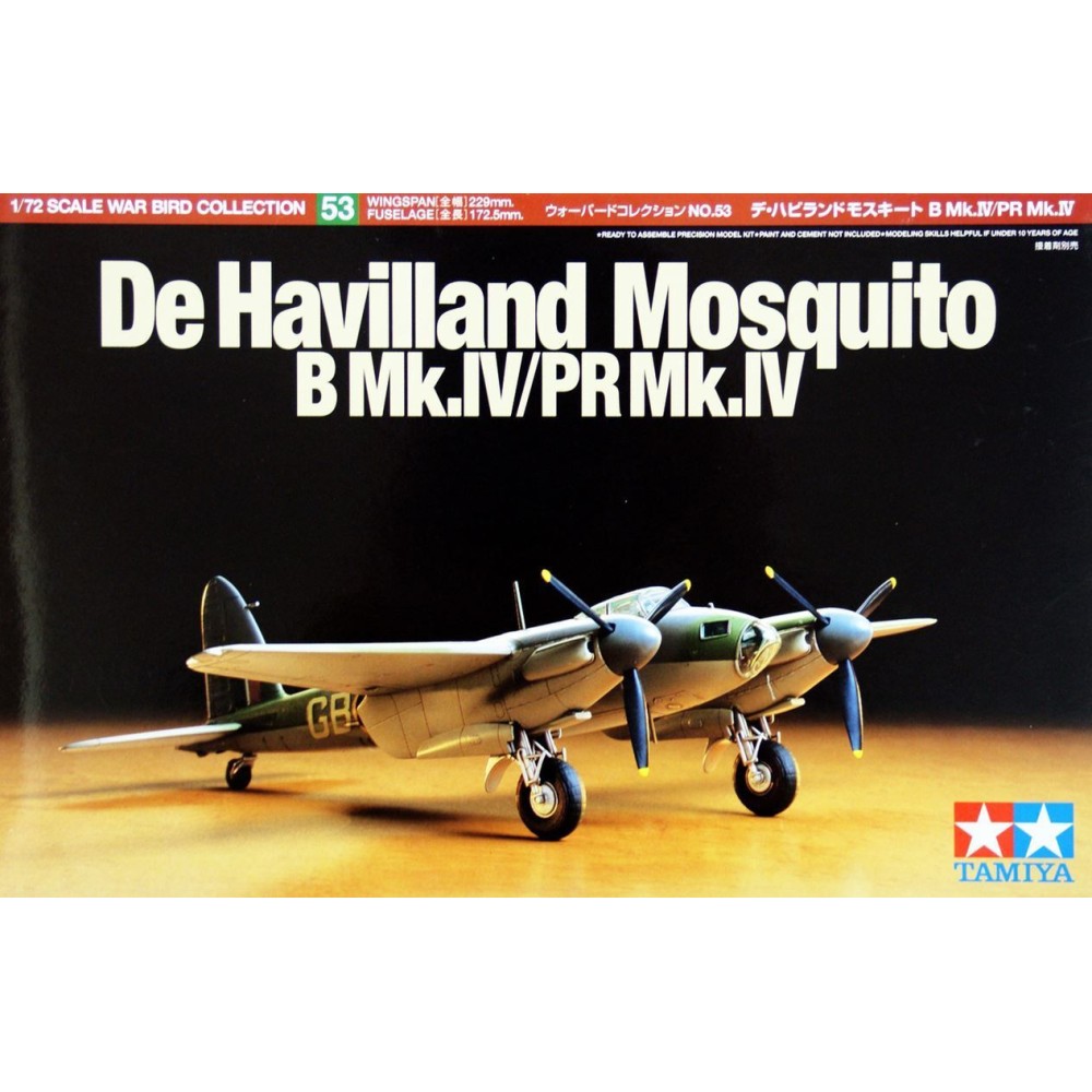 1:72 Британски военен самолет Де Хавиланд Комар Б мод. IV/ПРIV(De Havilland Mosquito B Mk.IV/PR Mk.IV) 1:72 Британски военен самолет Де Хавиланд Комар Б мод. IV/ПРIV(De Havilland Mosquito B Mk.IV/PR Mk.IV)