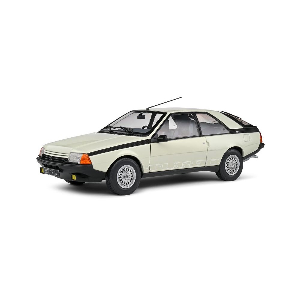 RENAULT FUEGO TURBO WHITE 1985