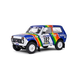 LADA NIVA WHITE #182 JABOUILLE/SARDOU PARIS-DAKAR 1984