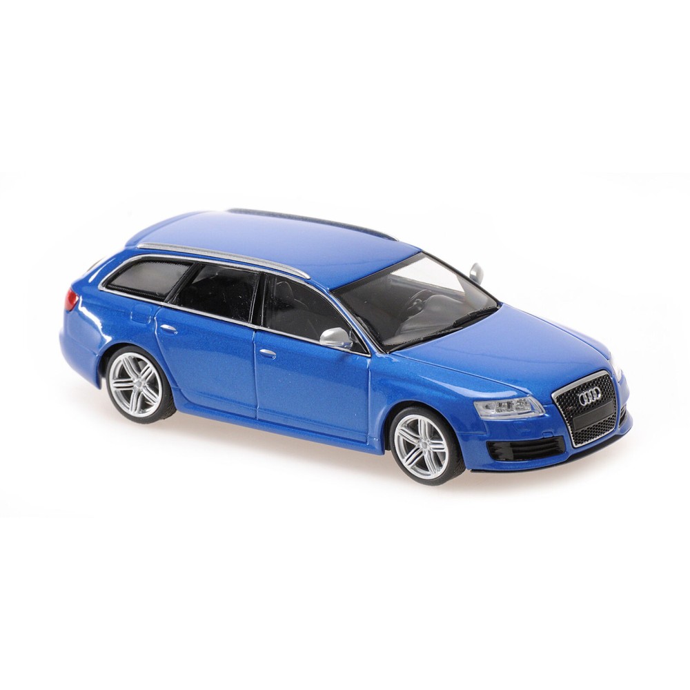 AUDI RS 6 AVANT – 2007 – BLUE METALLIC - MAXICHAMPS