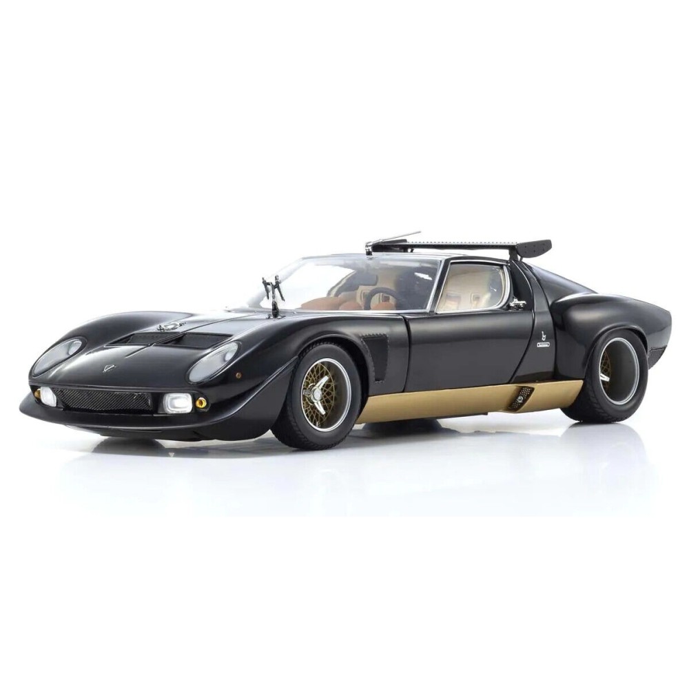 LAMBORGHINI MIURA SVR 1974 - BLACK/GOLD (08319BKG) LAMBORGHINI MIURA SVR 1974 - BLACK/GOLD (08319BKG)