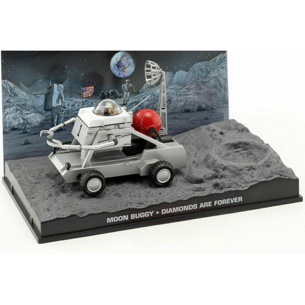 Moon Buggy, James Bond - Diamonds are Forever - silver - ATLAS Moon Buggy, James Bond - Diamonds are Forever - silver - ATLAS