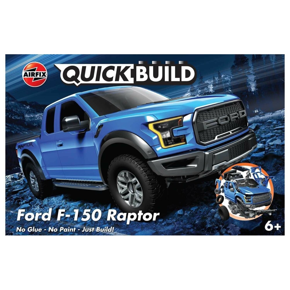 QUICKBUILD Ford F-150 Raptor - Сглобка без лепило QUICKBUILD Ford F-150 Raptor - Сглобка без лепило