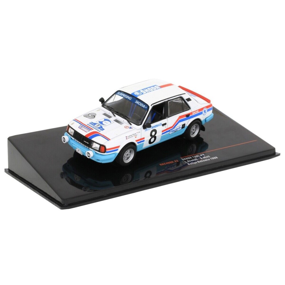 Skoda 130L, No.8, Rallye Bohemia, L.Krecek/B.Motl, 1988 Skoda 130L, No.8, Rallye Bohemia, L.Krecek/B.Motl, 1988