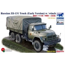 1:35 Руски камион ЗиЛ-131 (Zil-131), ранна версия с лебедка